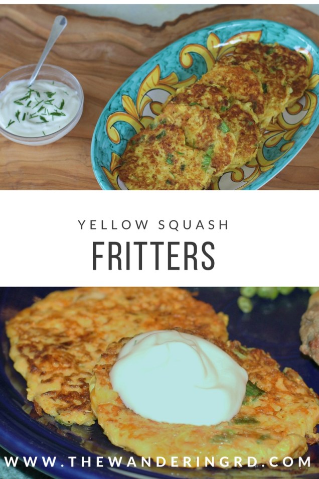 Yellow Squash Fritters The Wandering RD