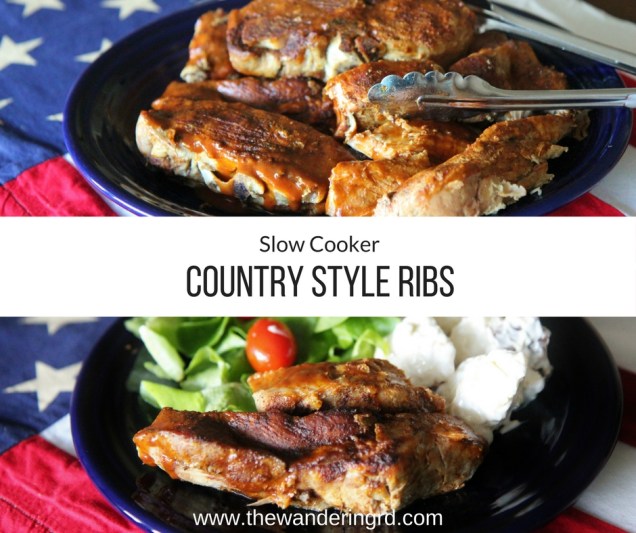 Slow Cooker Country Style Ribs The Wandering RD